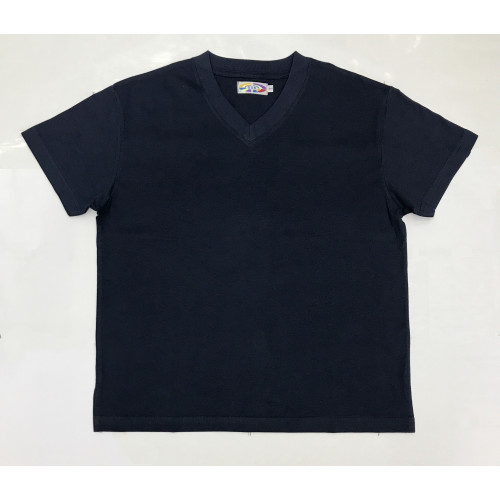 037B  V領全棉短袖T-Shirt