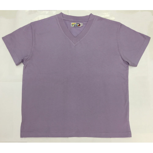 037B  V領全棉短袖T-Shirt